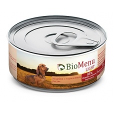 BioMenu Лайт кон.для собак Индейка с коричневым рисом